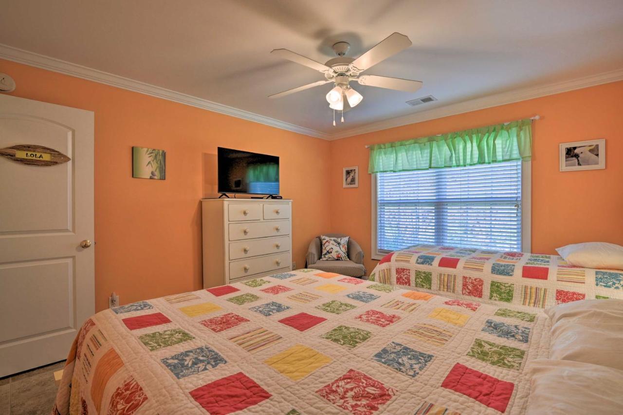 Charming Bermuda Bay Hideaway With Game Room! Myrtle Beach Exteriör bild