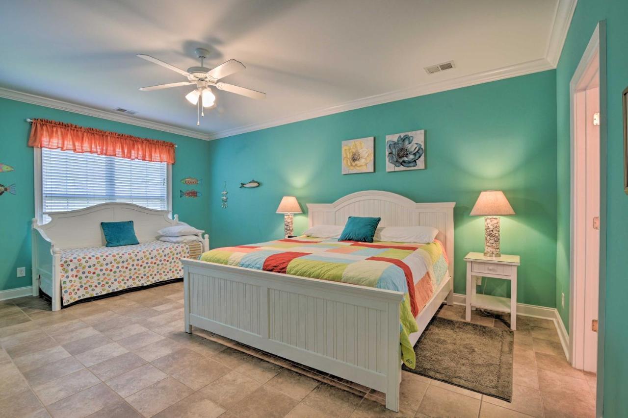 Charming Bermuda Bay Hideaway With Game Room! Myrtle Beach Exteriör bild