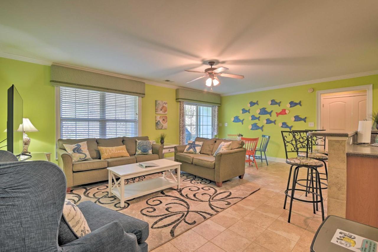 Charming Bermuda Bay Hideaway With Game Room! Myrtle Beach Exteriör bild