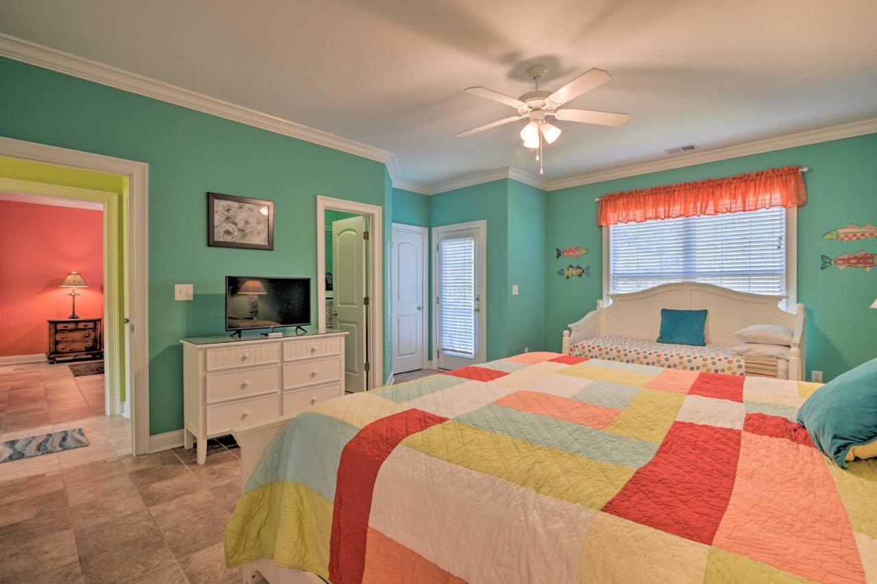 Charming Bermuda Bay Hideaway With Game Room! Myrtle Beach Exteriör bild